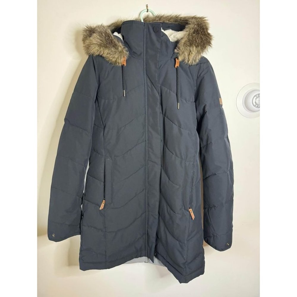 New Navy Roxy Winter Parka (Women’s Medium)